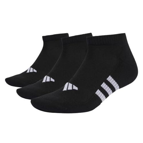 Adidas Ic9518 Prf Cush Low 3P Calzini Unisex Adulto Black/Black/Black Taglia M
