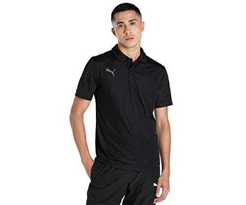 Puma Teamliga Sideline Polo, Camicia Uomo, Puma Black-Puma White, Xl