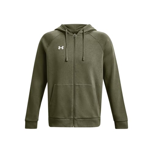 Under Armour Uomo Ua Rival Fleece Fz Hoodie Shirt