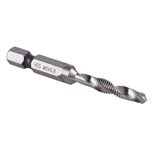 Punte A Coda Esagonale M5 Rubinetto Esagonale Hss M5 1/4", Maschiatura Metrica