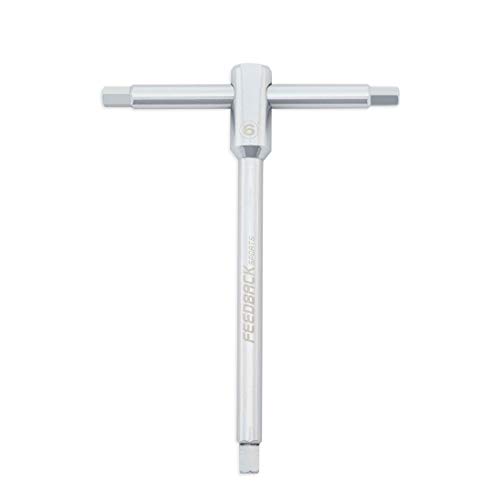 Feedback Sports Chiave Esagonale Con Impugnatura A T Unisex, 6 Mm, Colore Unico