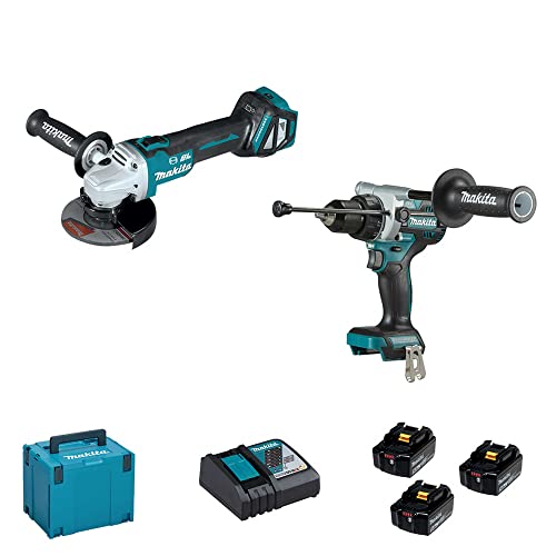 Set Elettroutensili Makita Dlx2435Tj 18V 5Ah
