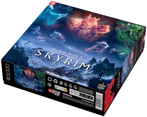 Good Loot- The Elder Scrolls V Skyrim Puzzle, Multicolore, Gdl24676