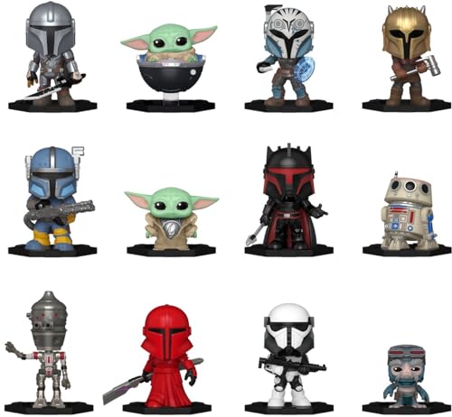 Funko Mystery Mini: The Mandalorian - Figura In Vinile Da Collezione - Idea Regalo - Merchandising Ufficiale - Giocattoli Per Bambini E Adulti - Tv Fa
