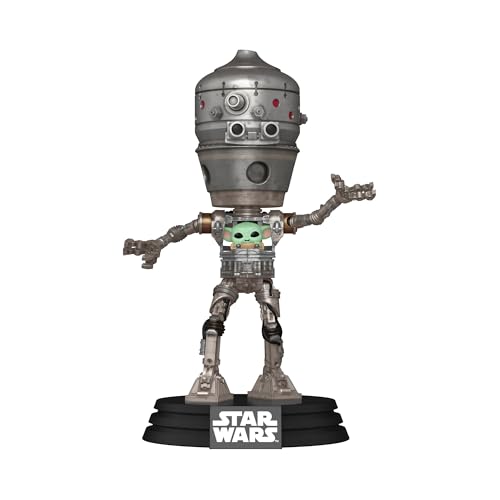 Funko Pop! Deluxe: Grogu (The Child, Baby Yoda) - (Ig-12) - The Mandalorian - Figura In Vinile Da Collezione - Idea Regalo - Merchandising Ufficiale -