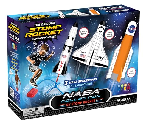 Stomp Rocket- Nasa Collection Smussato Missile, 40020