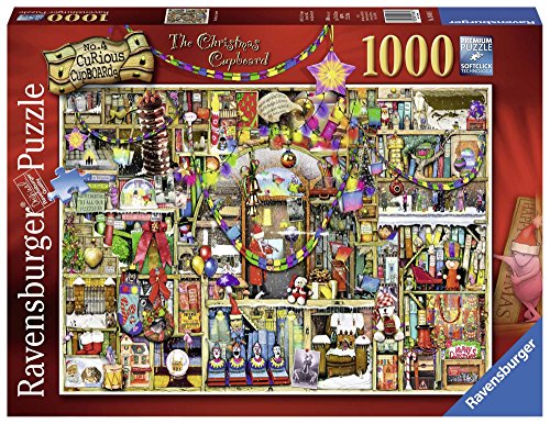 Ravensburger Puzzle, Puzzle 1000 Pezzi, La Credenza Di Natale Di Colin Thompson, Jigsaw Puzzle Per Adulti, Puzzle Natale, Puzzle Ravensburger - Stampa