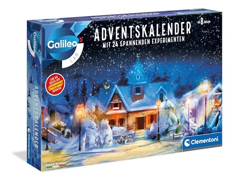 Clementoni 59404 Galileo Calendario Dell'Avvento Multicolore, 6 X 41,8 X 27,75 Cm