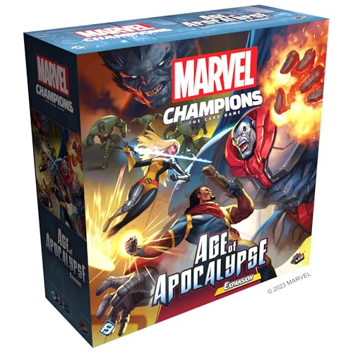 Marvel Champions The Card Game Age Of Apocalypse Campaign Extension – Gioco Di Strategia Cooperativa Di Supereroi Per Bambini E Adulti, Dai 14 Anni, D