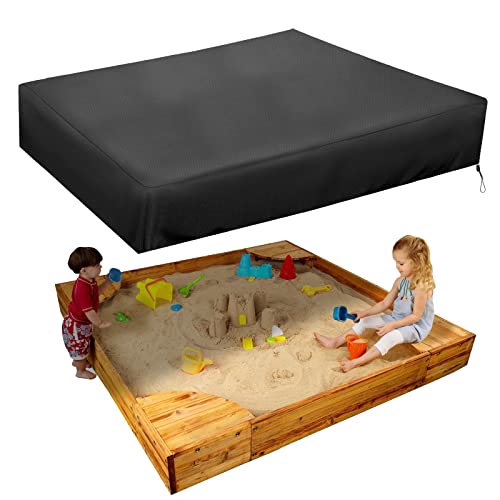 Cubierta De Arenero Impermeable, Outdoor Garden Cubierta De Sandbox Impermeable, Tela Oxford 210D Impermeable, A Prueba De Viento, Adecuada Para La Pr