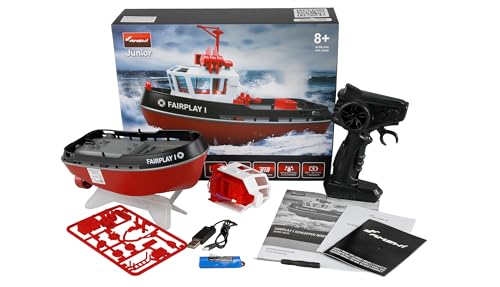 Amewi Fairplay I Rimorchiatore 15 Km/H 1:72 Rtr, Nero