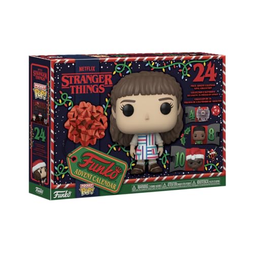 Funko Advent Calendar: Stranger Things 2024-24 Giorni Di Sorprese - Mini Figura In Vinile Da Colleziones - Mystery Box - Idea Regalo - Di Natale Per R