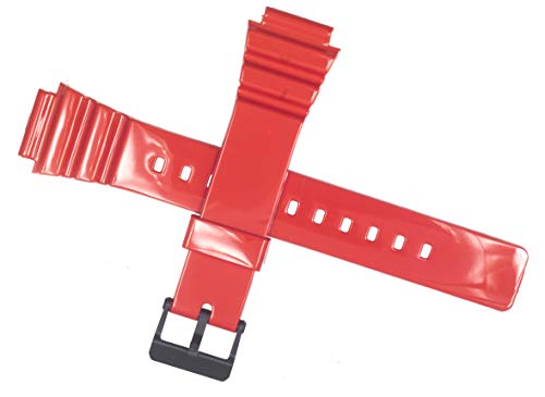 Casio Cinturino Originale Per Orologio Mrw-200Hc-4Bv Mrw 200Hc 200H Rosso 10460283, Cinturino
