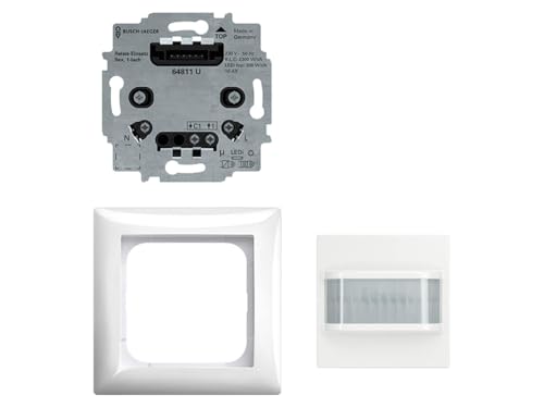 Busch-Jaeger Rilevatore Di Movimento 13-180°, Bianco Lucido, Normale