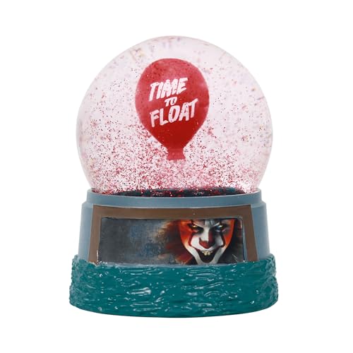 Half Moon Bay Pennywise Palla Di Neve Ornamenti Di Natale | Decorazioni Per La Casa Di Halloween E Merchandising Horror | Palloni Di Neve Per Adulti E