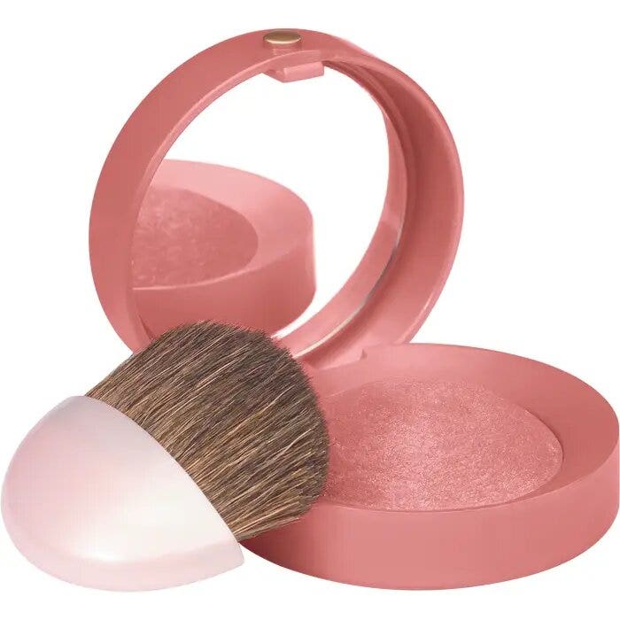 Bourjois Little Round Pot Blush Fard Illuminante Compatto 74 Rose Ambre 2.5g
