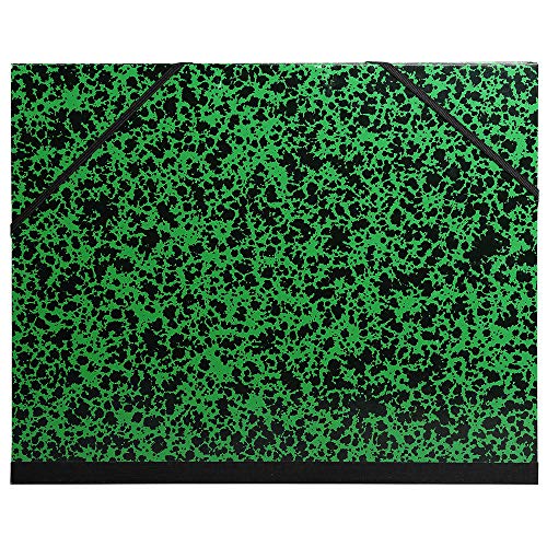 Exacompta - Ref. 542800E - 1 Cartella Da Disegno Annonay - Con Elastici - Dorso In Tela - Copertina Bianca - Dimensioni 52 X 72 Cm - Formato (500 X 65