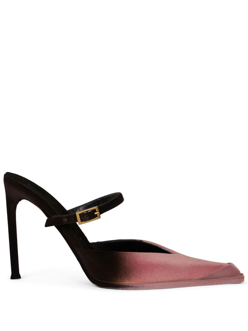 ETRO velvet buckled pumps - Rosa