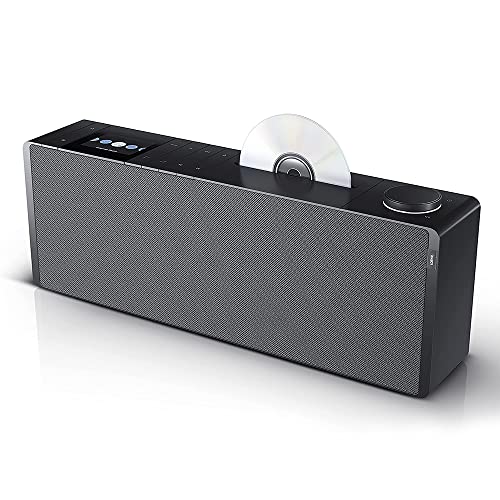 Loewe Klang S3 Grigio Basalto, Radio Stereo Intelligente Con Lettore Cd, 120 Watt, Dab+, Fm, Spotify, Bluetooth, Usb, Radio Internet, Radio Digitale