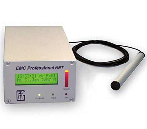 Gude 3001 Tempo Server Con Integrato Dcf77 Orologio Radiocontrollato Per Ambienti Industriali Nero