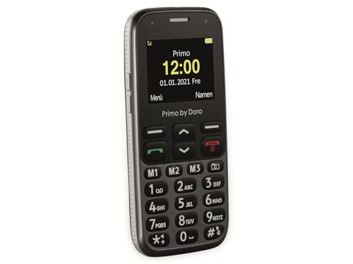 Doro Primo 218, Telã‰Fono Celular Con Teclas Grandes, Grafito