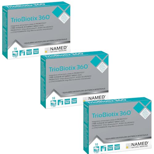 Named Triobiotix 360 10 Bustine | 3 Confezioni