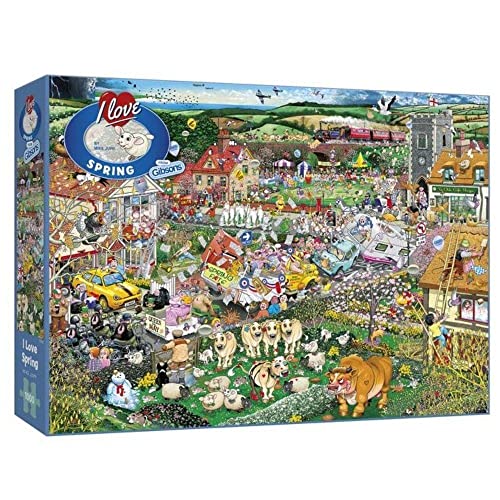 Gibsons G7021 - Amo La Primavera - Puzzle 1000 Pezzi
