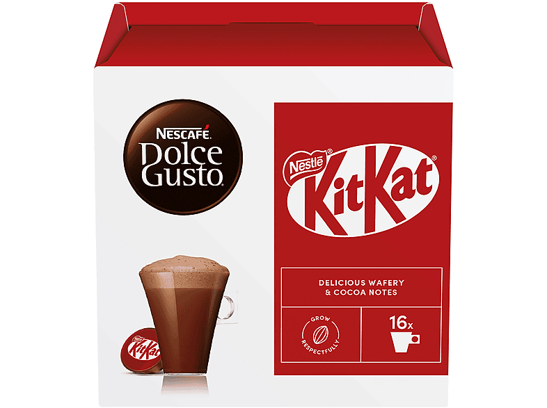 Nescafe' Dolce Gusto Bevanda A Base Di Latte In Capsule Ndg Kitkat, Nescaffè Dolce Gusto, 0,256 Kg