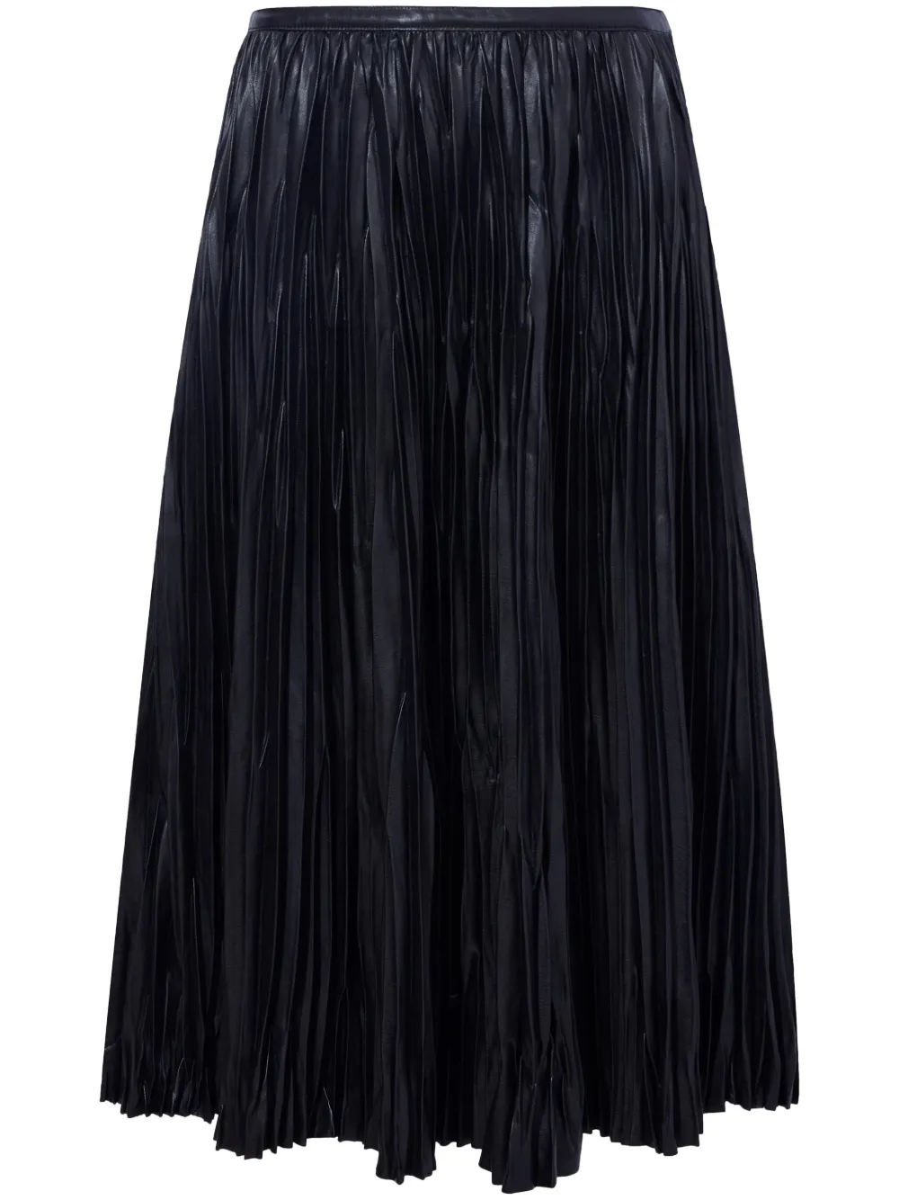 Proenza Schouler White Label Rosalyn faux-leather skirt - Nero