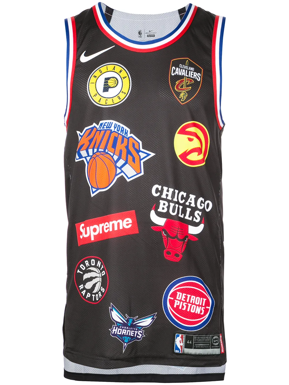Supreme Canotta Nike/NBA Teams Basketball - Nero