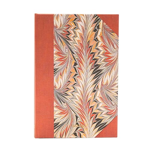 Paperblanks Agende 12 Mesi 2025 | Rubedo | Mini | Orizzontale | Chiusura Con Fascia Elastica: Tydzień Na Dwóch Stronach, Zamykany Na Gumkę, Papier 100