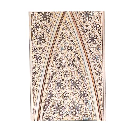 Paperblanks Agende 12 Mesi 2025 | La Volta Del Duomo Di Milano | Mini | Orizzontale | Chiusura Magnetica: Tydzień Na Dwóch Stronach, Zamykany Na Magne