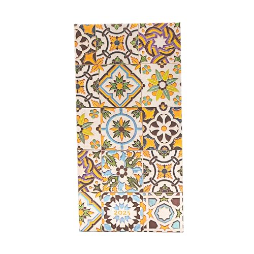 Paperblanks Agende 12 Mesi 2025 | Porto | Slanciato | Orizzontale | Chiusura Con Fascia Elastica: Tydzień Na Dwóch Stronach, Zamykany Na Gumkę, Papier