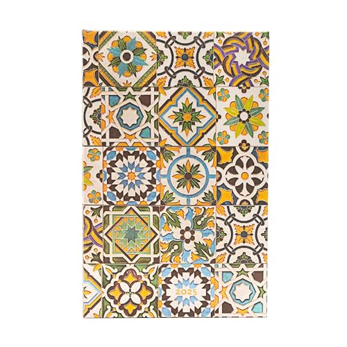 Paperblanks Agende 12 Mesi 2025 | Porto | Maxi | Verticale | Chiusura Con Fascia Elastica: Tydzień Na Dwóch Stronach, Zamykany Na Gumkę, Papier 100 Gs
