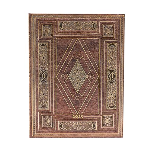 Paperblanks Agende 12 Mesi 2025 | First Folio | Ultra | Verso | Chiusura Con Fascia Elastica