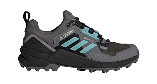 Adidas Terrex Swift R3 Gtx, Scarpe Da Ginnastica Donna, Grey Five Mint Ton Core Black, 40 Eu