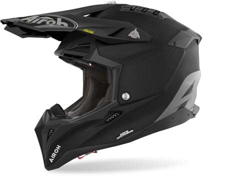 Airoh Casco Offroad Aviator 3 Carbon Matt Xl