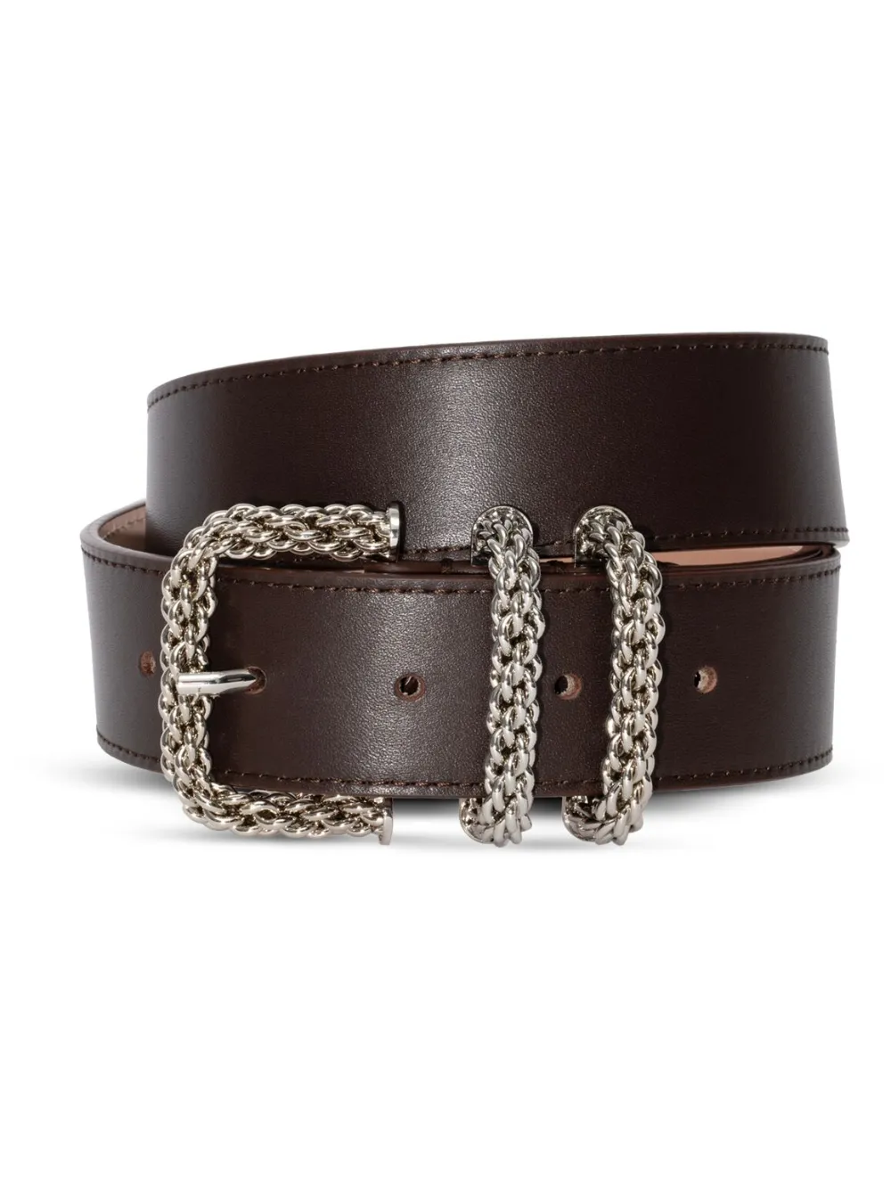 BY FAR Katina belt - Marrone