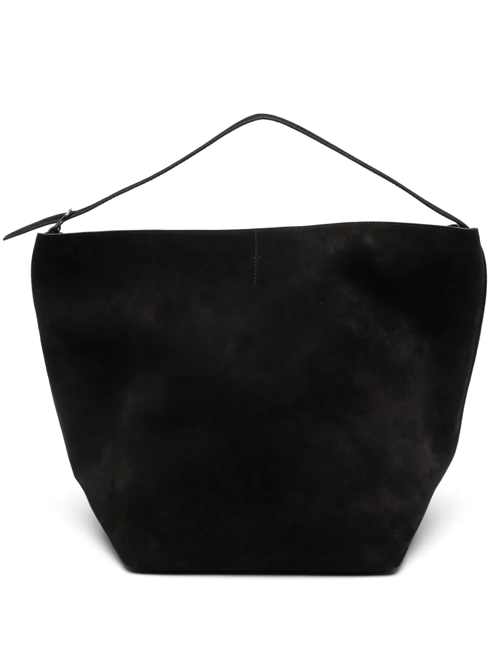TOTEME suede tote bag - Nero