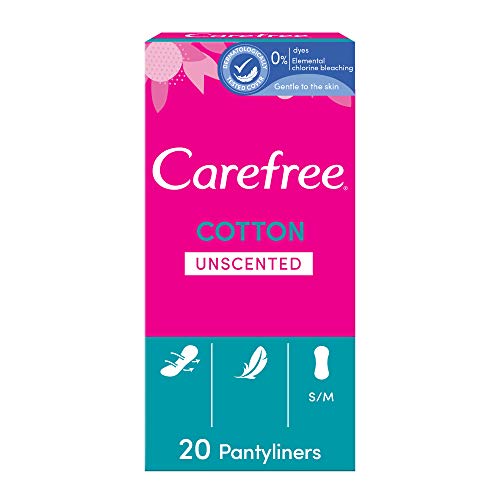 Spensierato Con Cotone Estratto Traspirante Panty Liner, 20 Cuscinetti