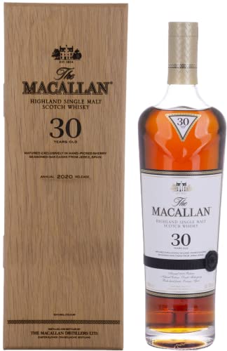 The Macallan 30 Years Old Sherry Oak 2020 43% Vol. 0,7L In Holzkiste