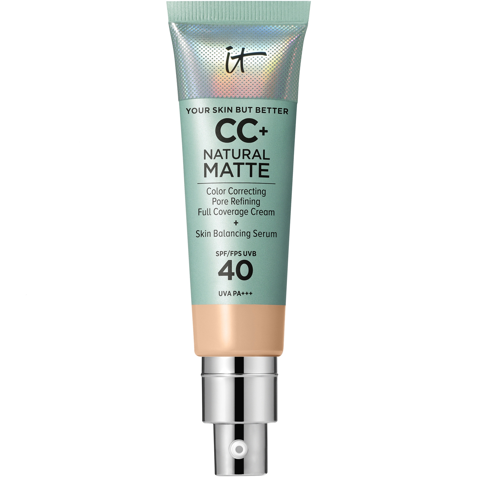 iT Cosmetics Your Skin But Better CC+ Natural Matte 32 ml (Various Shades) - Light Medium
