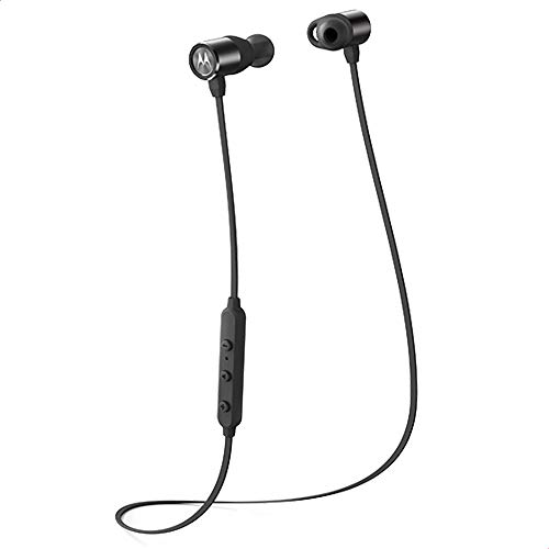 Motorola Lifestyle Verveloop200 Cuffie In Ear Compatibile Con Alexa, Siri E Google Now, Nero, Sport