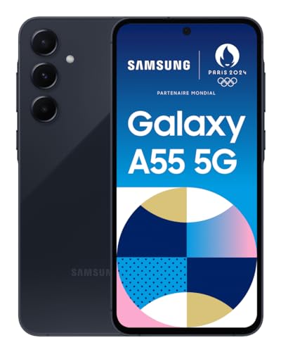 Samsung Galaxy A55 5G 16,8 Cm (6.6") Double Sim Hybride Usb Type-C 8 Go 128 Go 5000 Mah Marine
