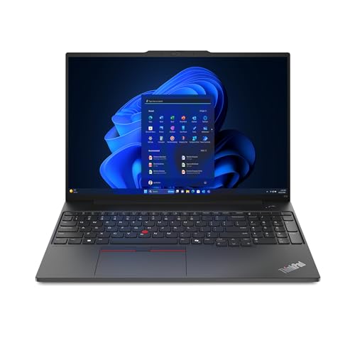 Lenovo Thinkpad E16 Amd Ryzen™ 7 7735Hs Ordinateur Portable 40,6 Cm (16") Wuxga 16 Go Ddr5-Sdram 512 Go Ssd Wi-Fi 6E