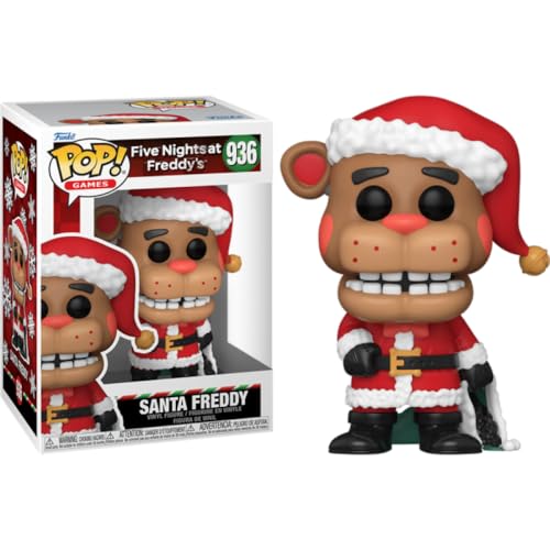 Funko Pop! Games: Five Nights At Freddy'S (Fnaf) - Holiday Freddy Fazbear - Figura In Vinile Da Collezione - Idea Regalo - Merchandising Ufficiale - G