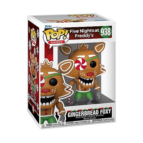 Funko Pop! Games: Five Nights At Freddy'S (Fnaf) - Holiday Foxy - Figura In Vinile Da Collezione - Idea Regalo - Merchandising Ufficiale - Giocattoli
