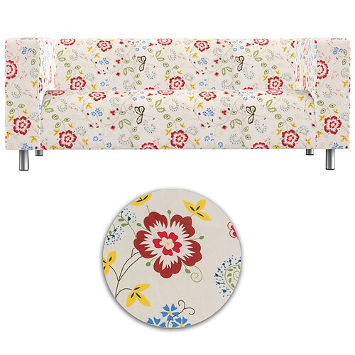 Copridivano Klippan 100% cotone Fodere trapuntate floreali serie Ikea