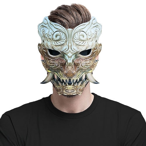 Mito nero: Wukong Il sole Wukong Maschera Per adulto Unisex Costume spaventoso Halloween Carnevale Costumi di Halloween facili