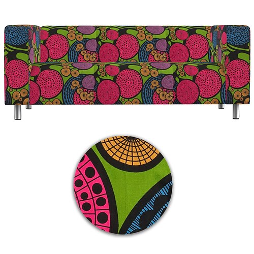 Copridivano Klippan 100% cotone Fodere trapuntate floreali serie Ikea